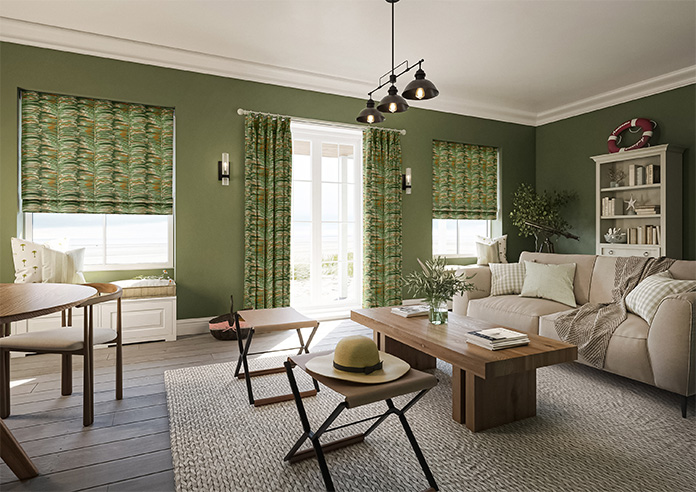 Melody Velvet, Rainforest - Made to Measure Curtains - Image 8